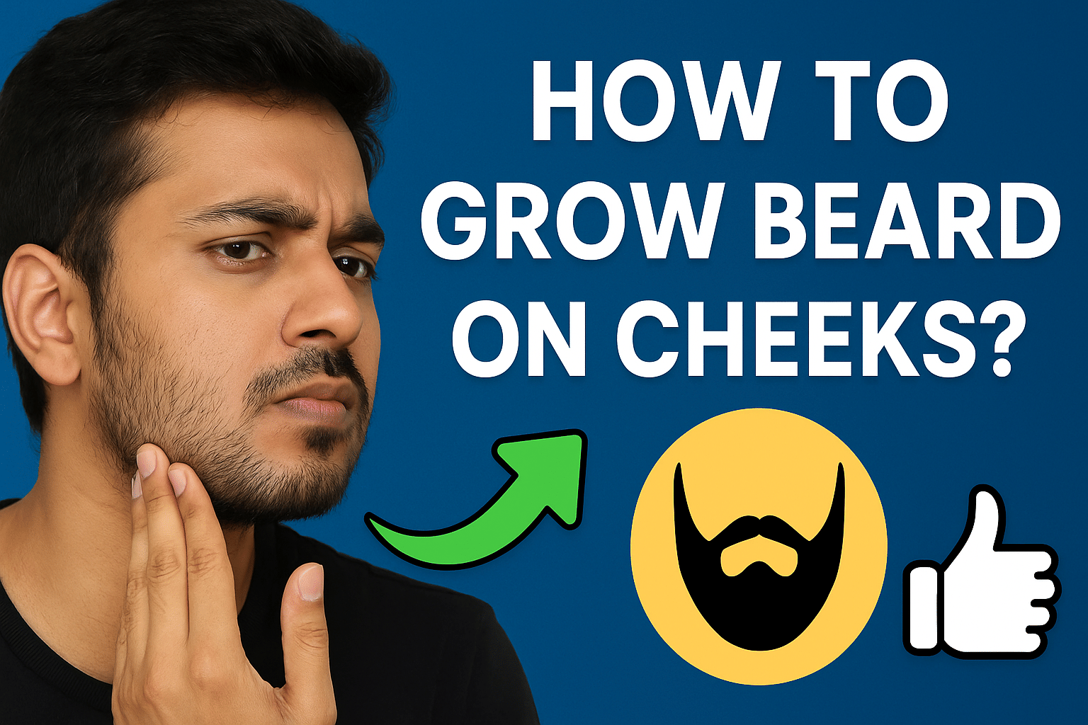 how to grow beard faster