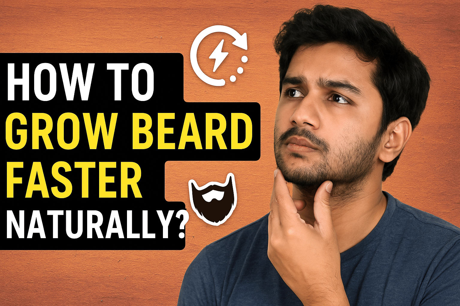 how to grow beard faster