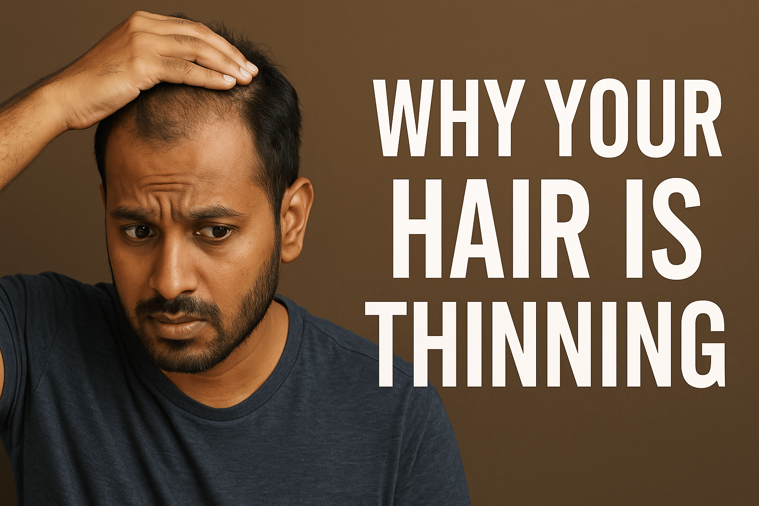 Why Your Hair Is Thinning & How You Can Turn It Around