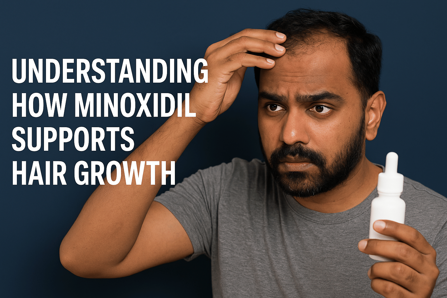 Minoxidil Topical Solution: How It Supports Natural Hair Growth in Men