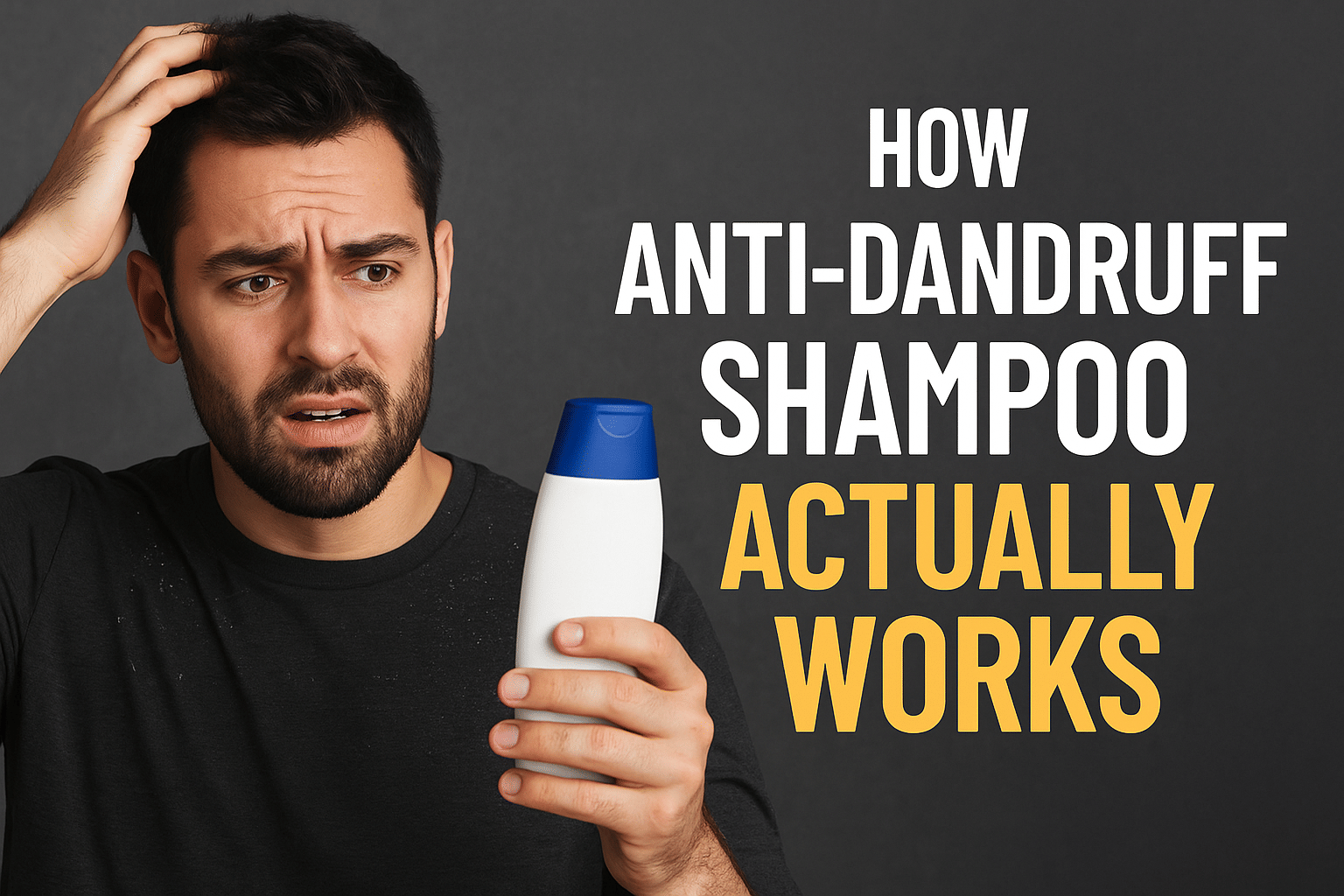 How Anti-Dandruff Shampoo Actually Works: The Science Behind Flake-Free Hair