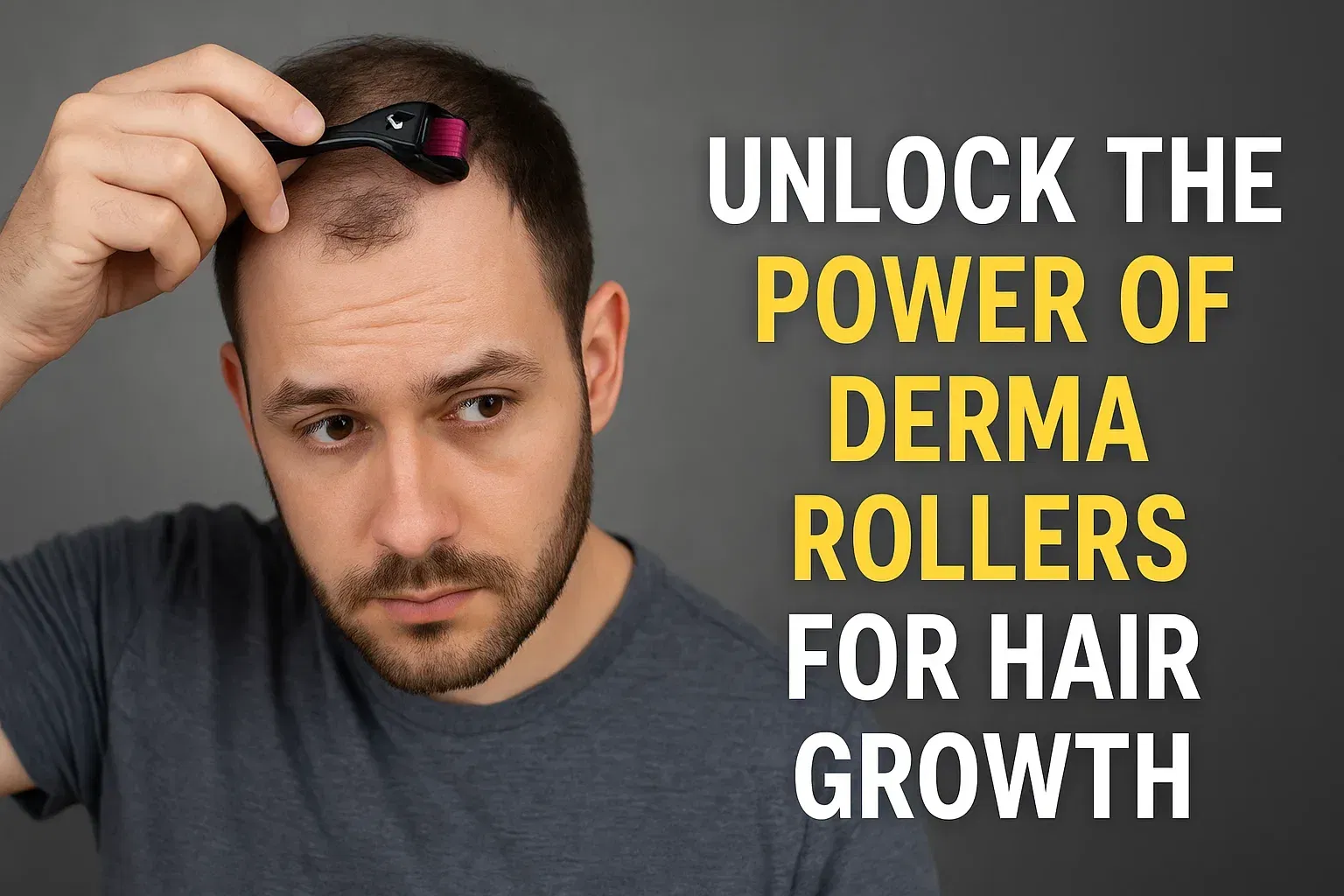 Unlock the Power of Derma Rollers for Hair Growth