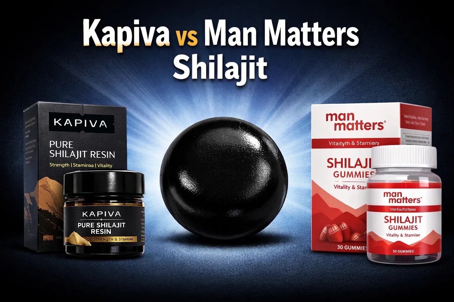 Kapiva vs Man Matters Shilajit