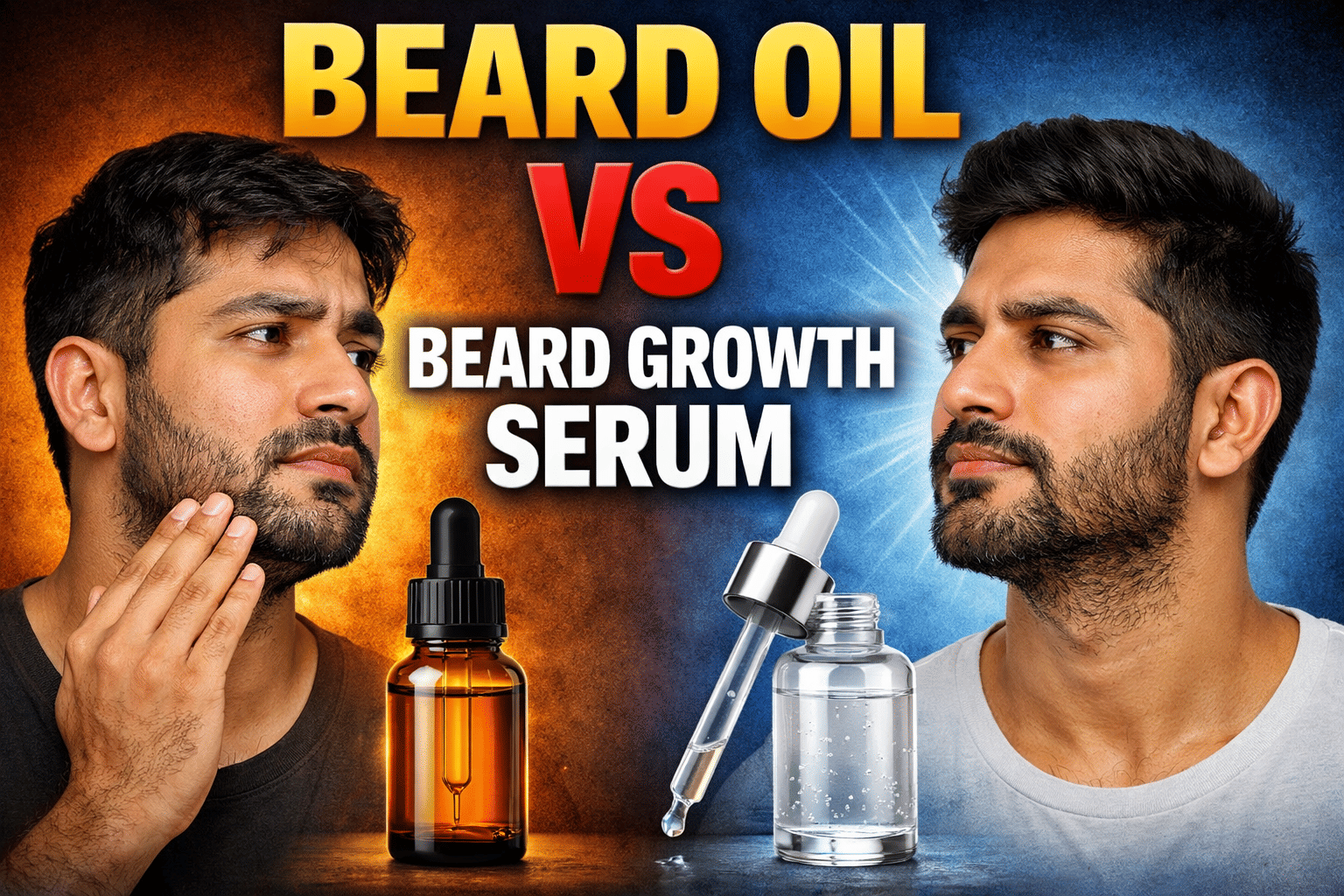 Beard Growth Oil vs Beard Growth Serum - What’s the Difference?