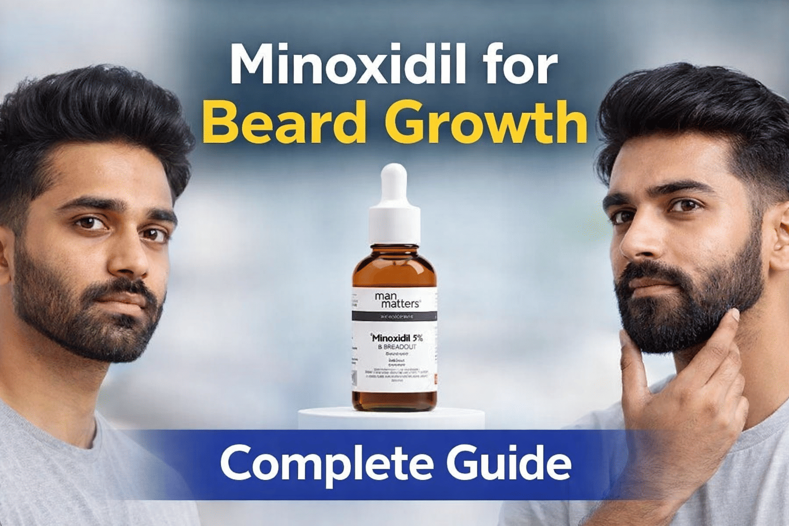 Minoxidil for Beard Growth: Complete Evidence-Based Guide