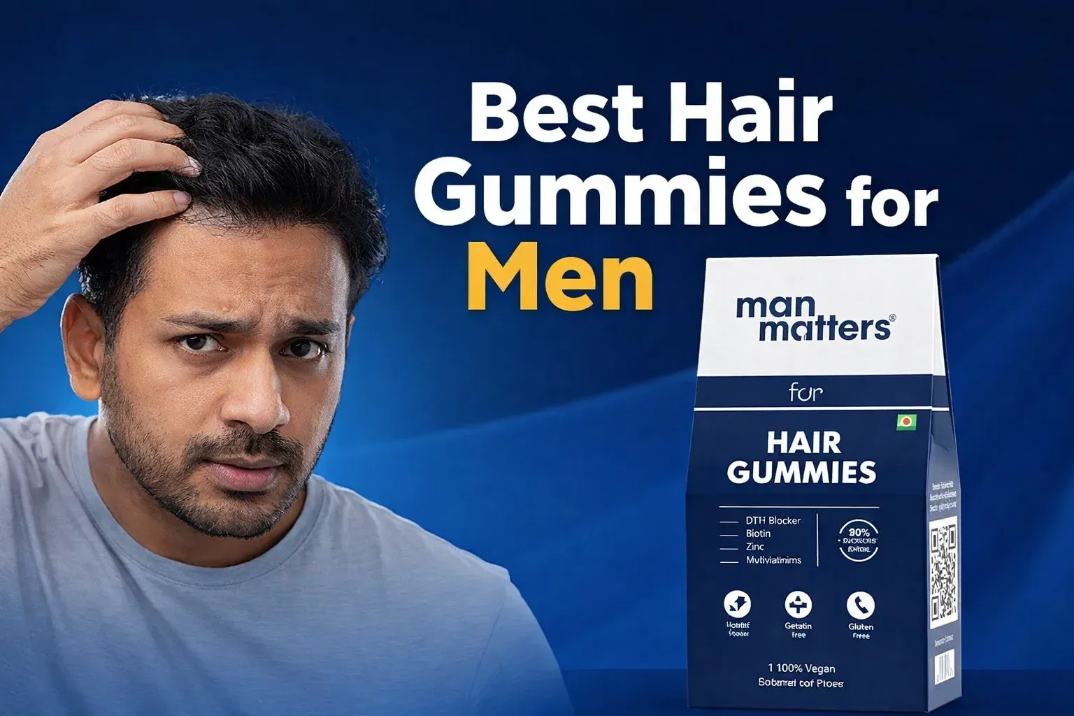 best hair gummies for men