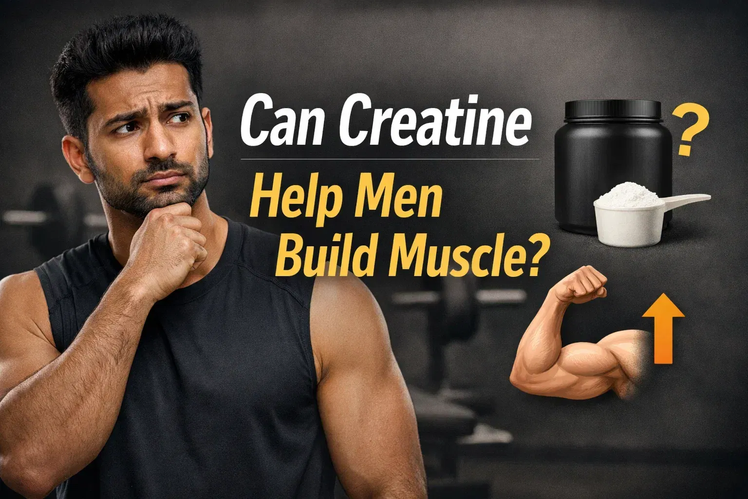 Can Creatine Help Skinny Men Build Muscle?