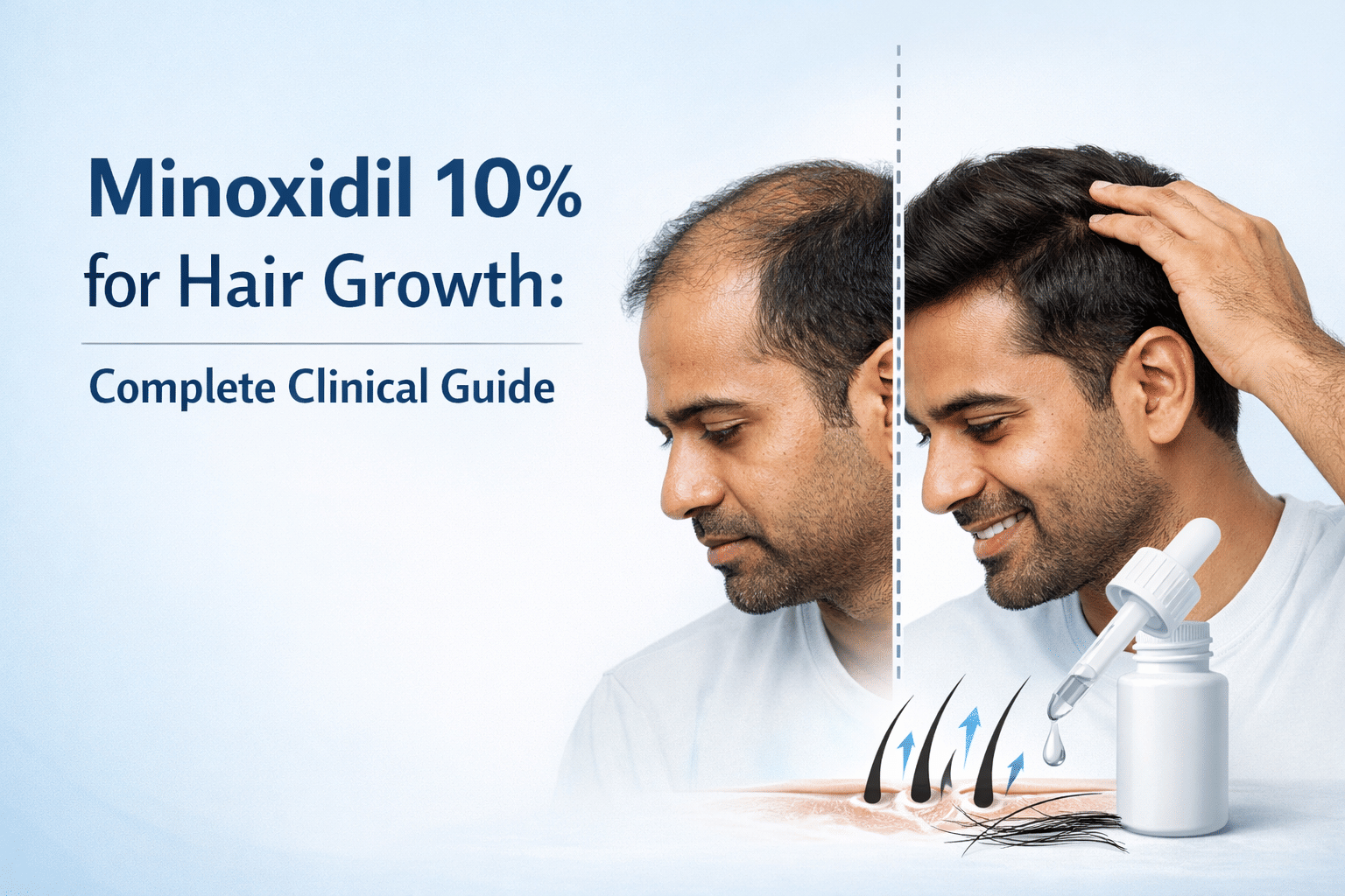 Minoxidil 10% for Hair Growth: Complete Clinical Guide (2026)