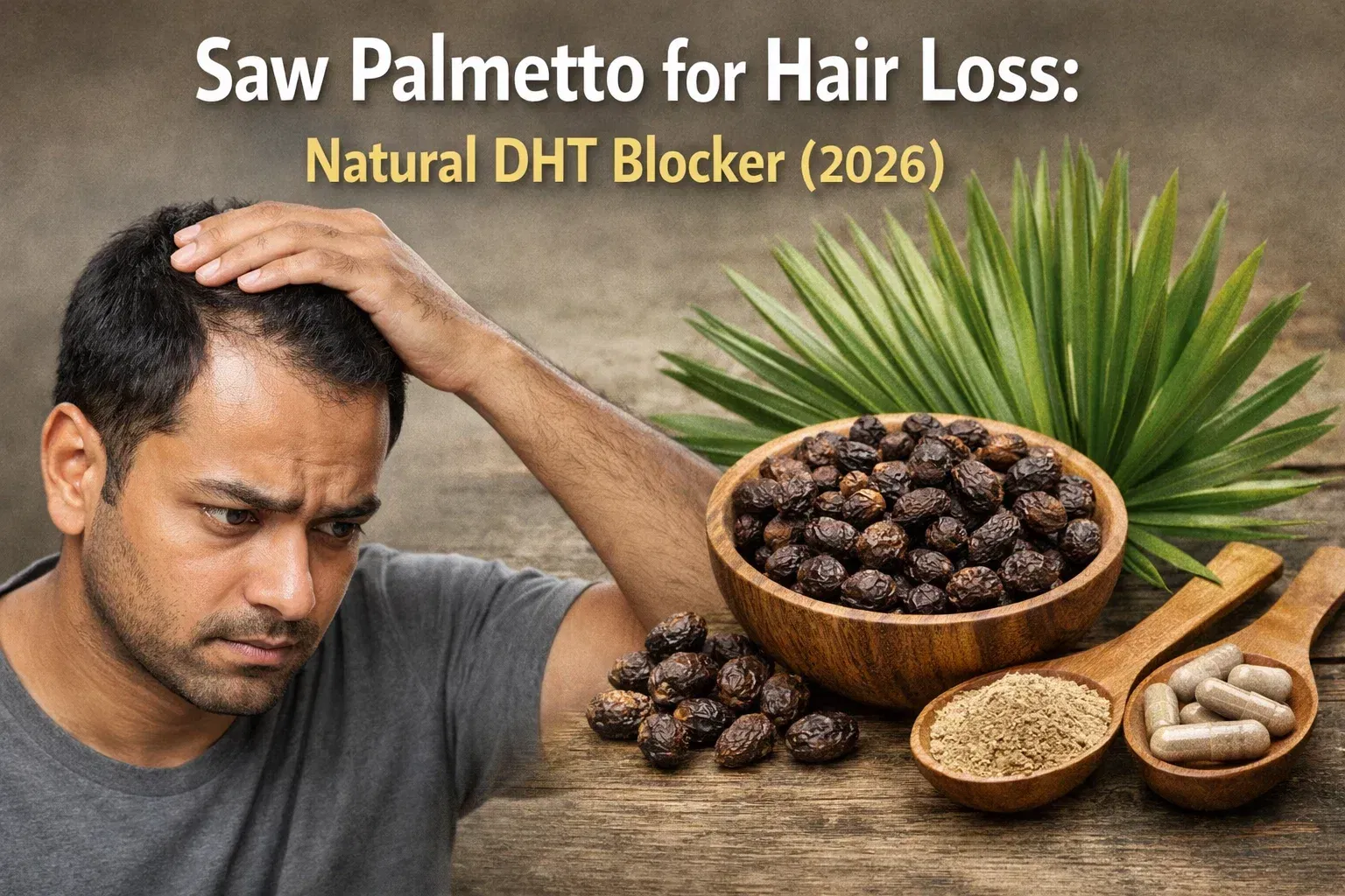 saw palmetto for hair loss