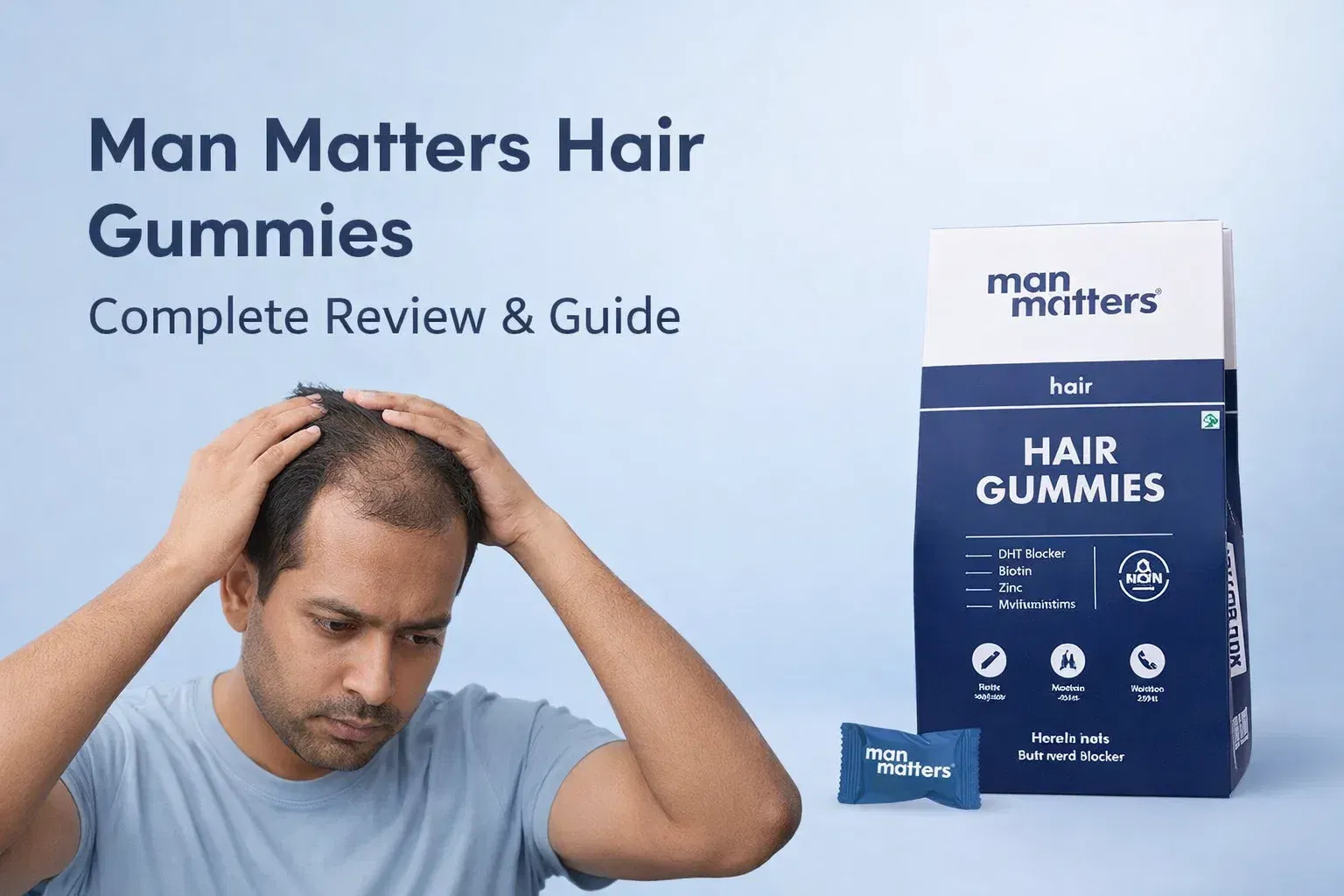 hair gummies guide thumbnail image man hairfall image