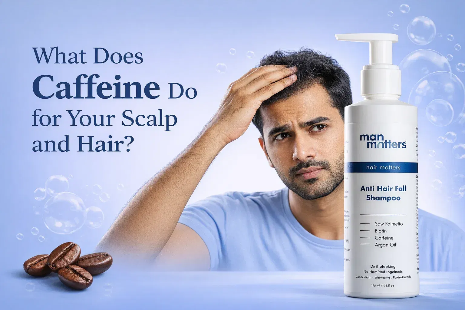 caffeine and scalp hair relation