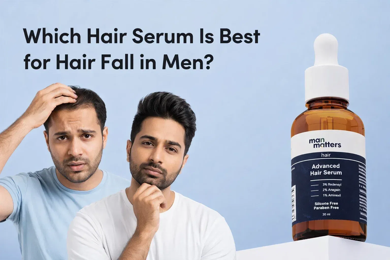 men hair serum which to use