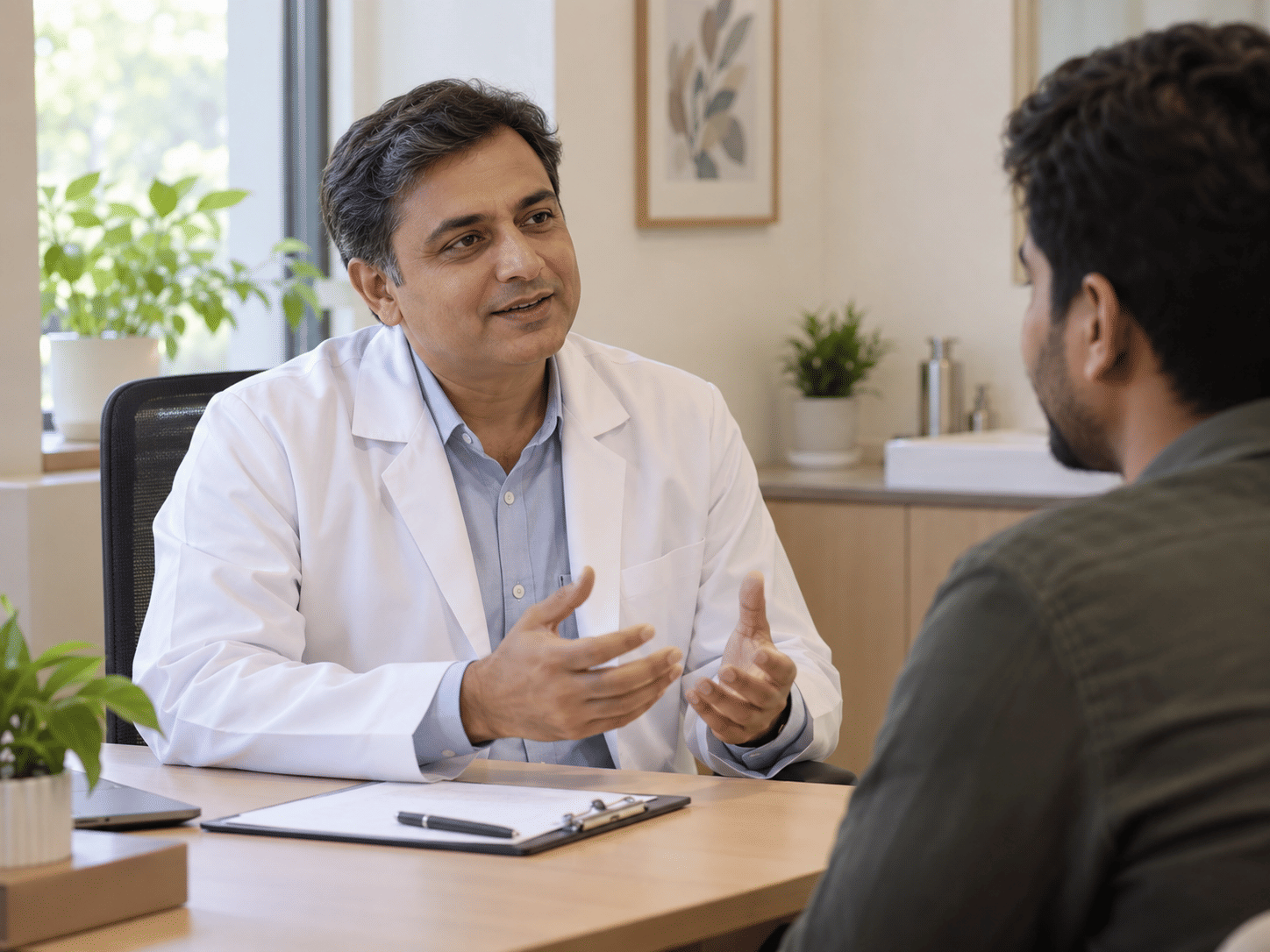 Doctor consultation on how often to use minoxidil